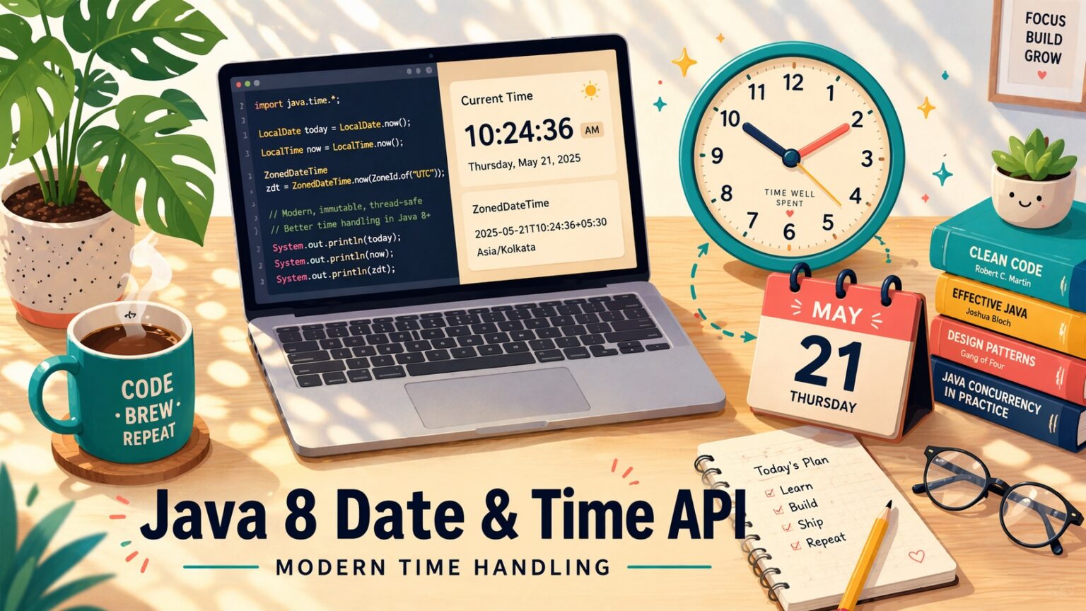 Java 8的日期時間API介紹與各種常見操作範例 - KodeLab