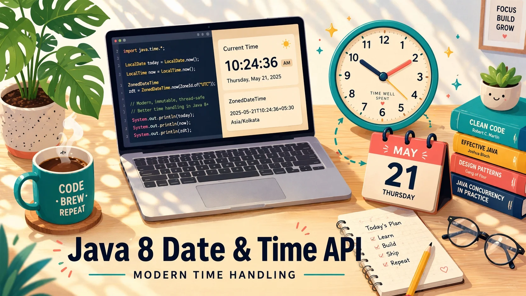 Java 8的日期時間API介紹與各種常見操作範例