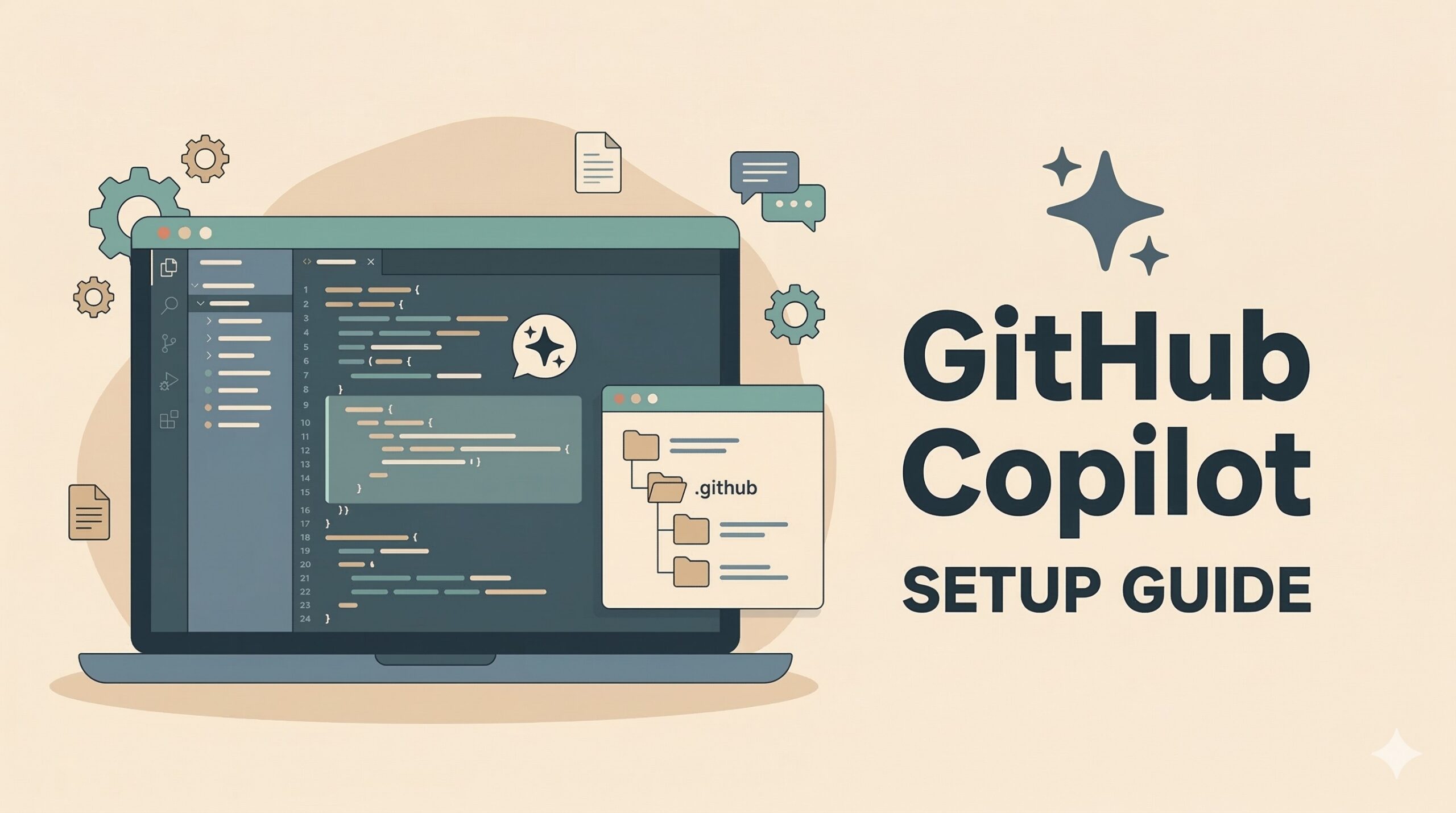 GitHub Copilot Agent 設定教學｜用 .github 資料夾打造你的 AI 開發助手