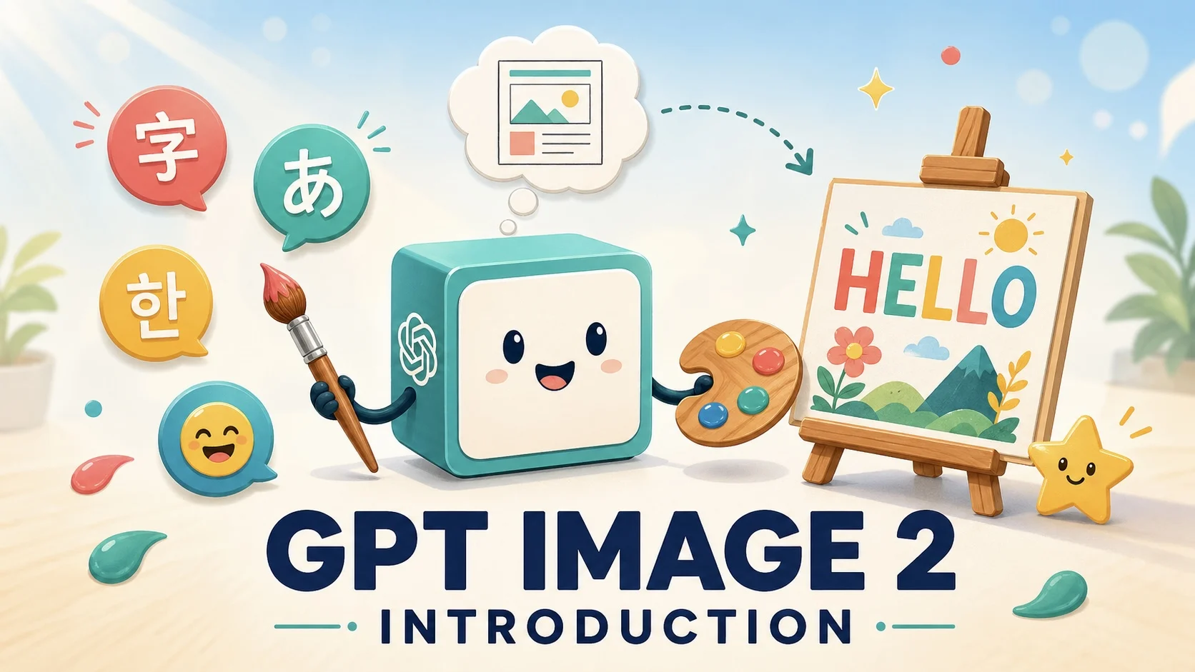 GPT Image 2 介紹｜OpenAI 第一個會思考的生圖模型，文字渲染與多語支援大進化