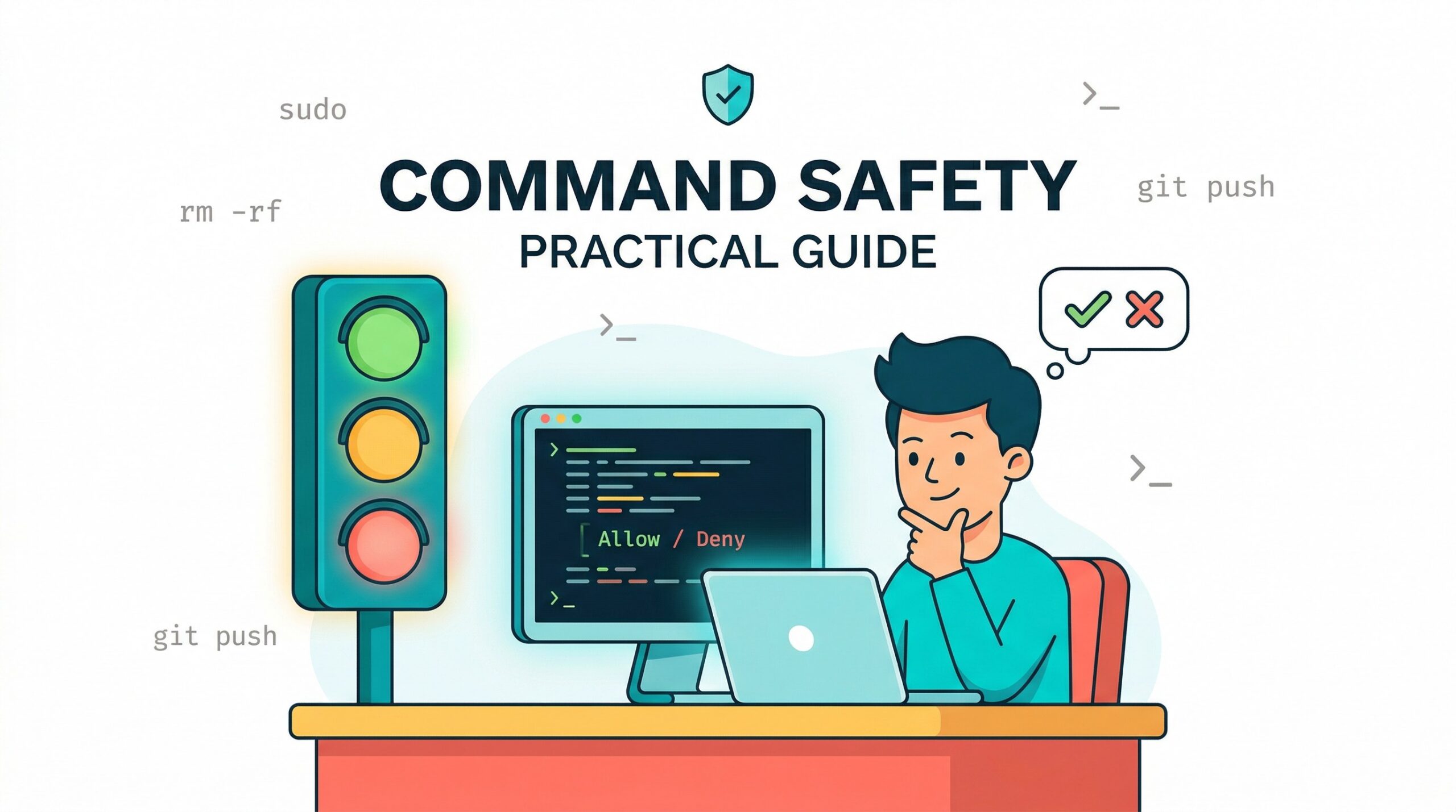 Claude Code 終端機指令安全判斷教學｜選擇 Allow 還是 Deny 的實用指南｜Codex Gemini CLI 也通用