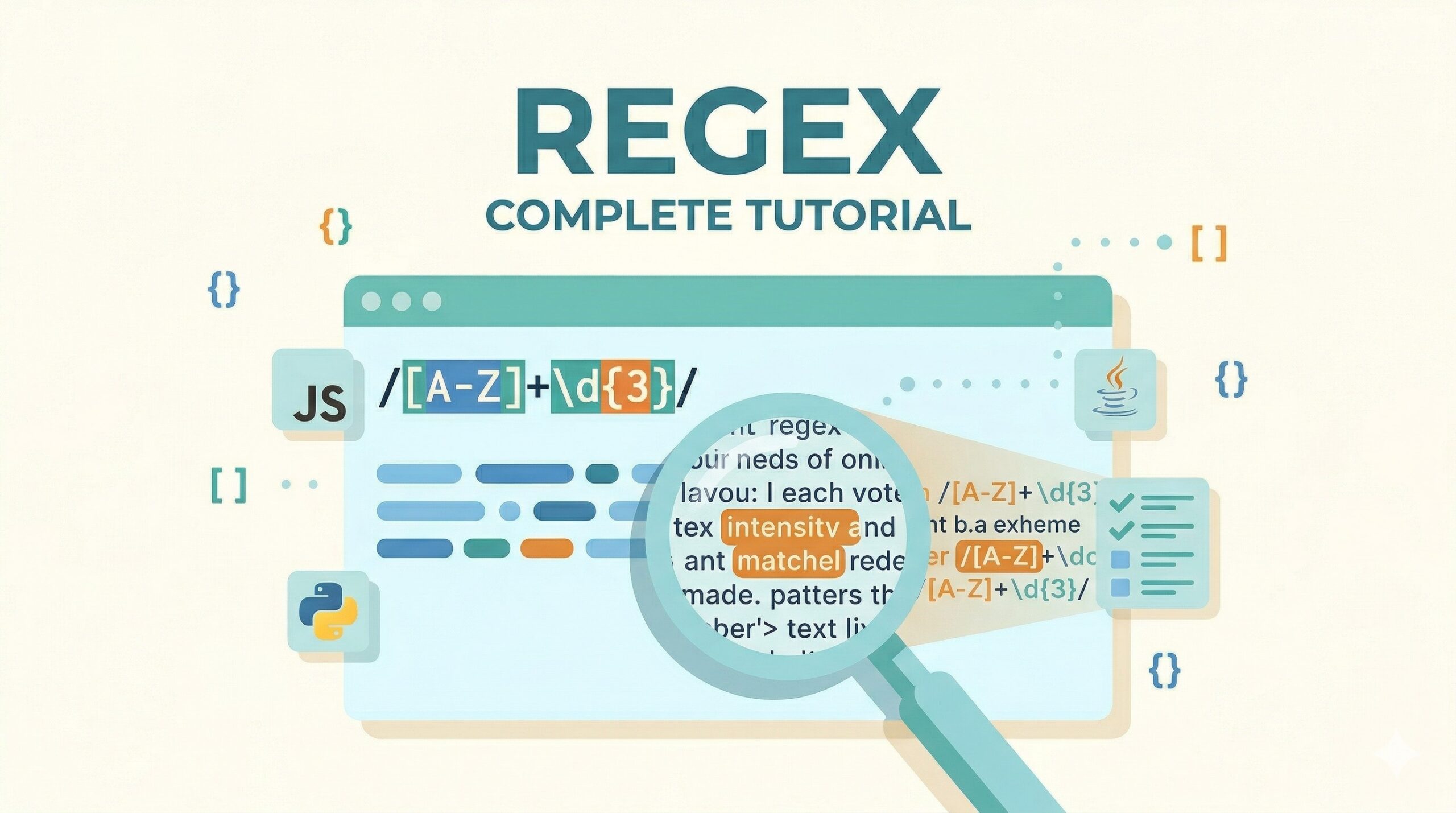 Regular Expression 正規表達式完整教學｜從零開始到進階實戰指南