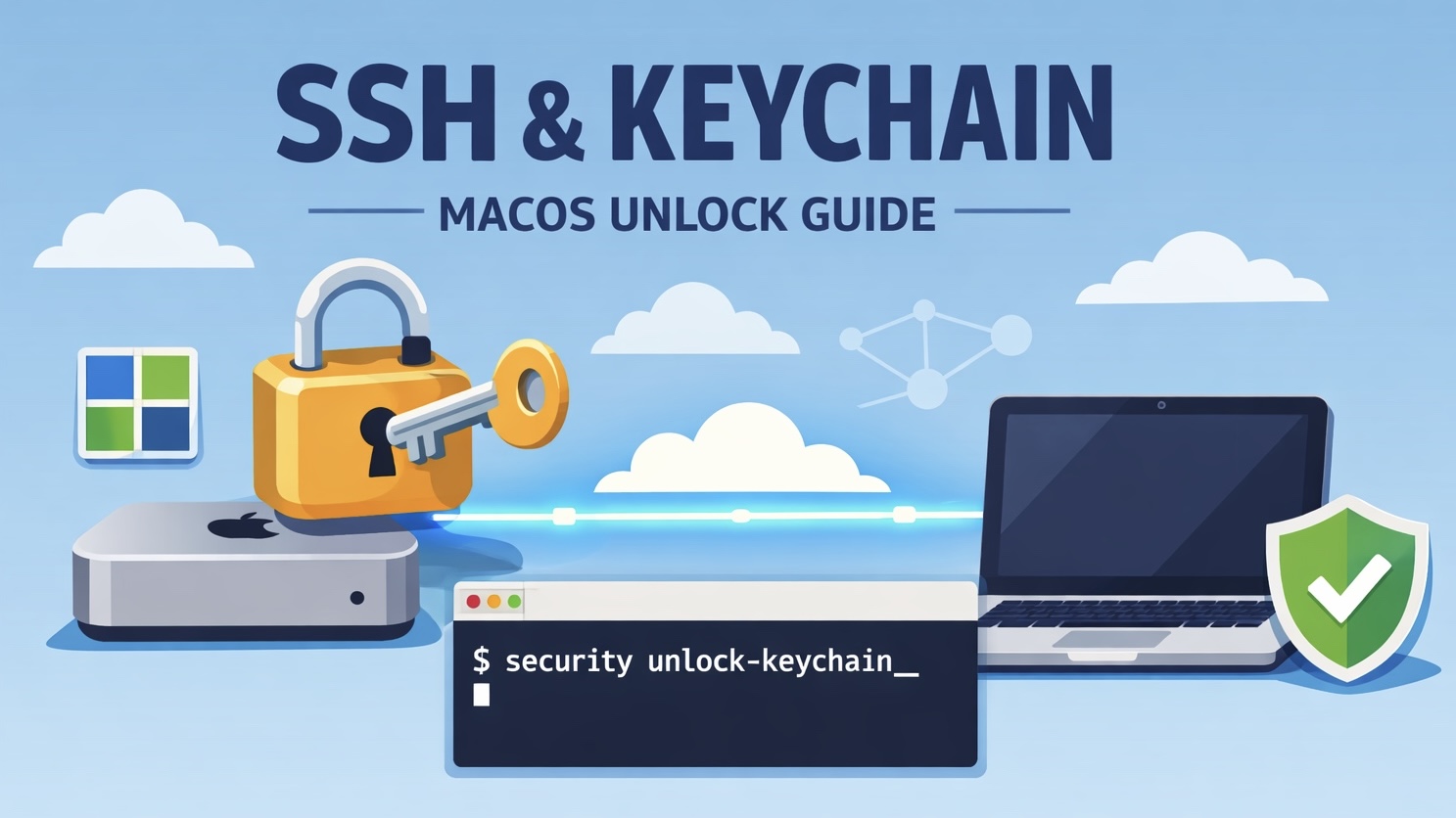 macOS SSH 連線 Claude Code 顯示未登入｜keychain 未解鎖解法