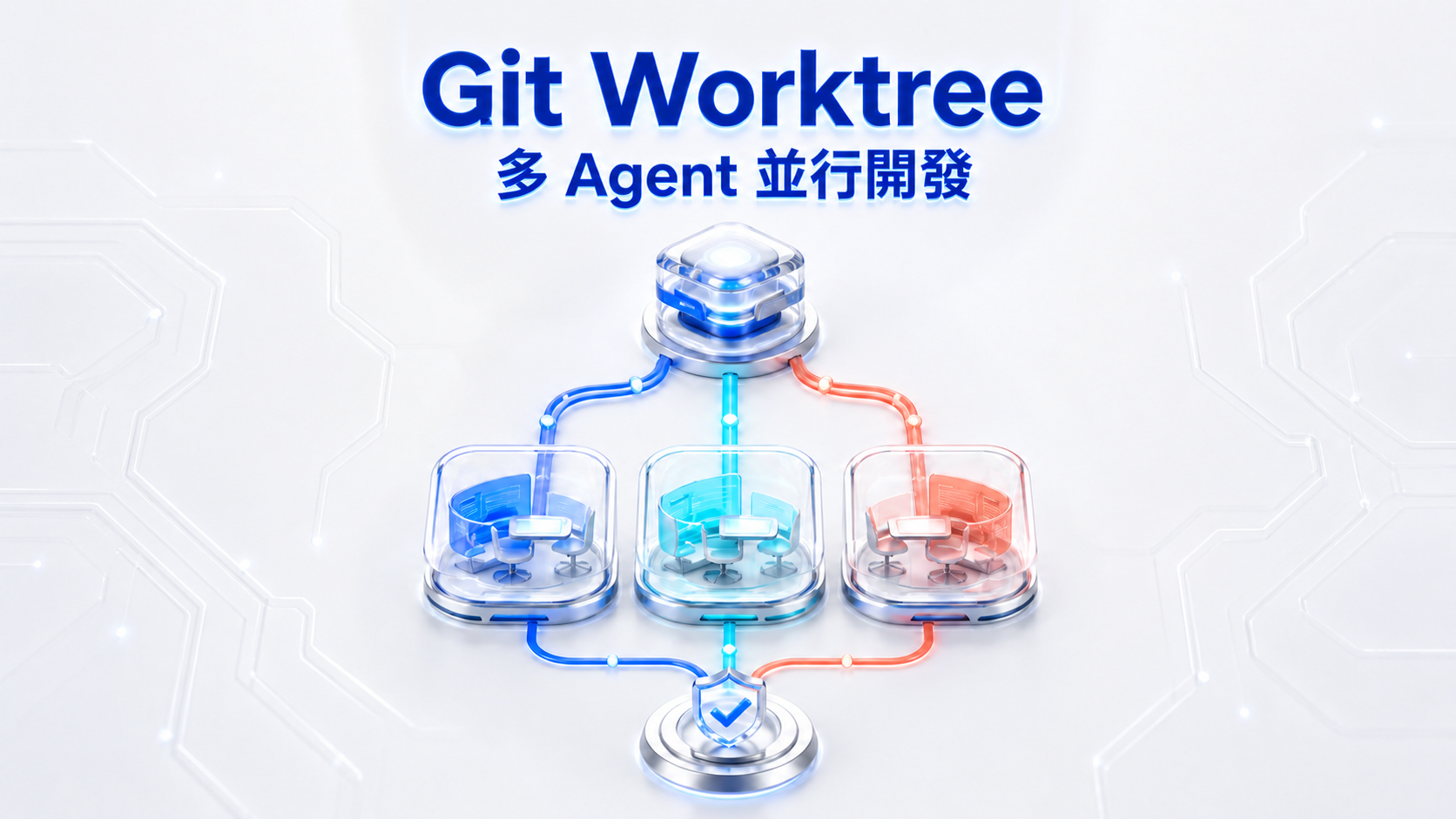 Git worktree 完整教學｜多個 AI Agent 並行開發、隔離分支與合併流程