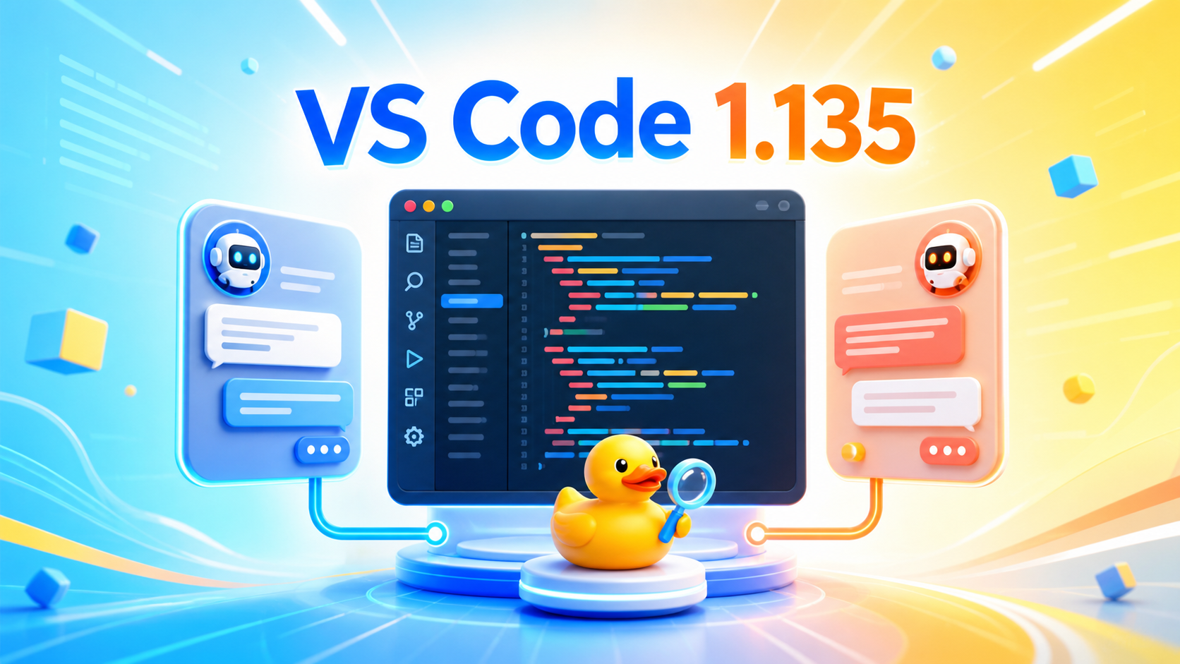 VS Code 1.135 發表｜續接外部 Agent，Rubber Duck 幫忙複查